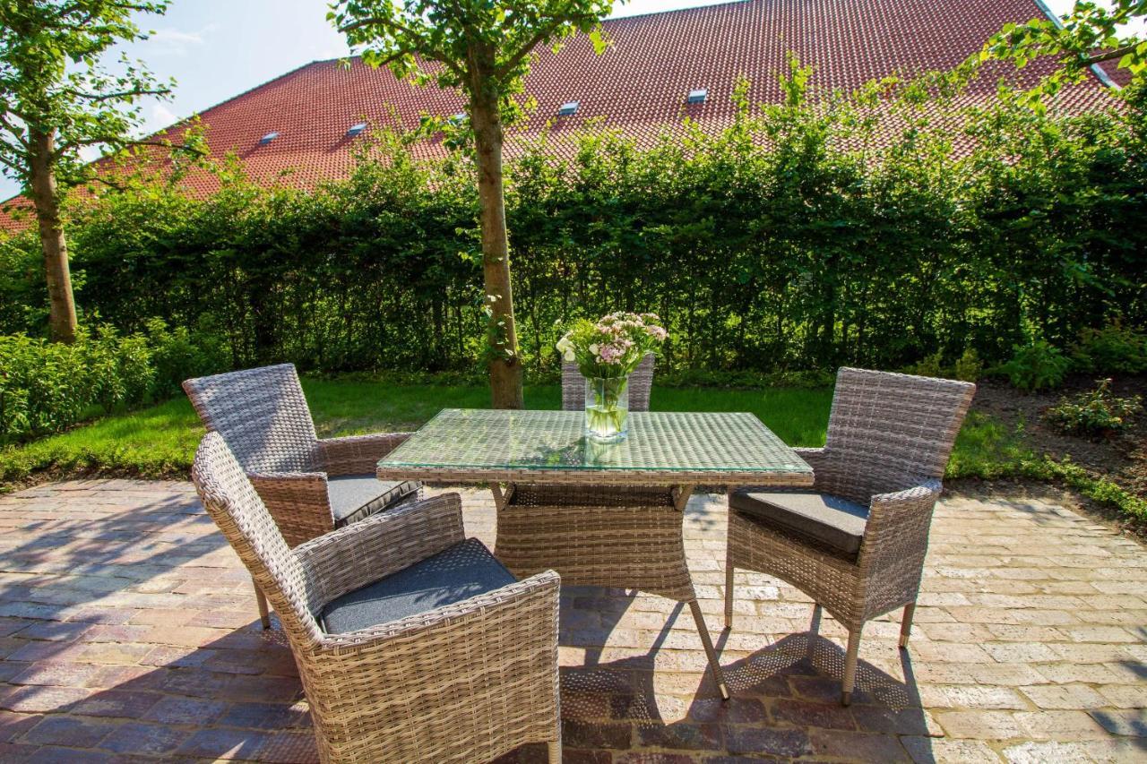 Ferienwohnung Up Besöök - Magnolie Krummhörn Exterior foto