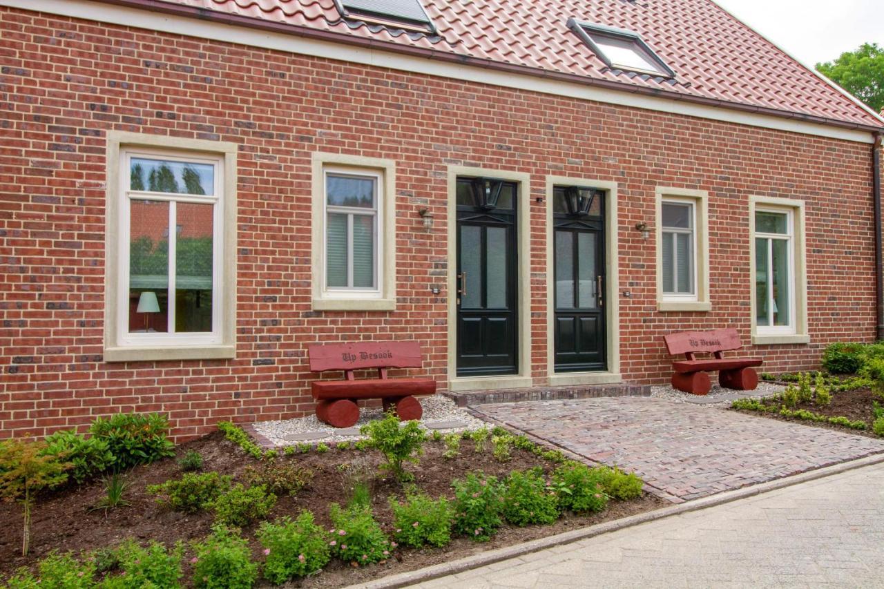 Ferienwohnung Up Besöök - Magnolie Krummhörn Exterior foto